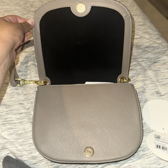 See by Chloe Women Hana Mini Saddle Leather Bag Motty Gray - Picture 8 of 10